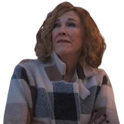 Catherine O Hara The Studio 2025 Amy Plaid Jacket