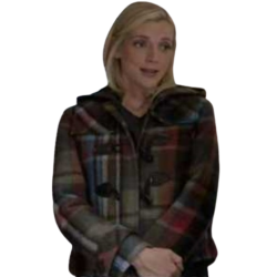 Chicago Fire S10 Kara Killmer Plaid Jacket