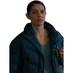 Chicago Fire S12 Miranda Rae Mayo Green Puffer Jacket