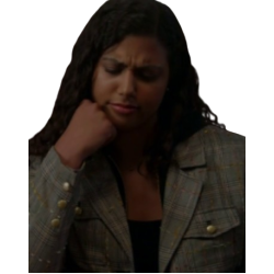 Chicago Fire S13 Katelynn Shennett Plaid Jacket