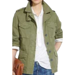 Chicago Fire S9 Kara Killmer Green Jacket