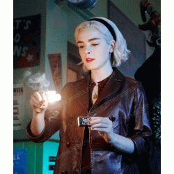 Chilling Adventures of Sabrina Leather Jacket