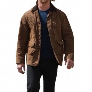 Chris Hemsworth Thor Brown Leather jacket