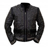 Chris Jericho Sparkle Light Up  WWE  Leather Jacket 