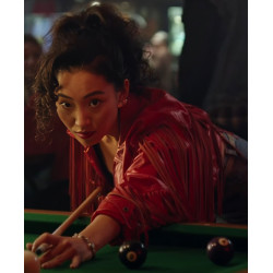 Christin Park Keeper Madelyn Fringed Leather Jacket