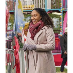 Christmas Comes Twice Tamera Mowry-Housley Coat