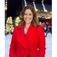 Christmas in Evergreen Ashley Williams Coat