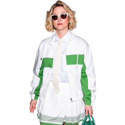 Chyler Leigh NYC 2026 Track Jacket