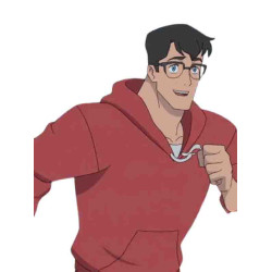 Clark Kent My Adventures with Superman Hoodie