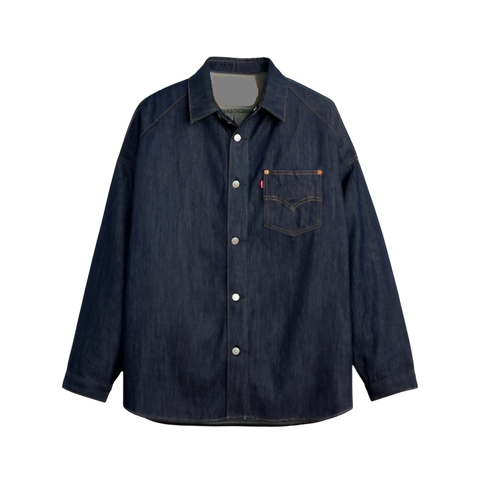 Classic Blue Denim Shirt Style Jacket