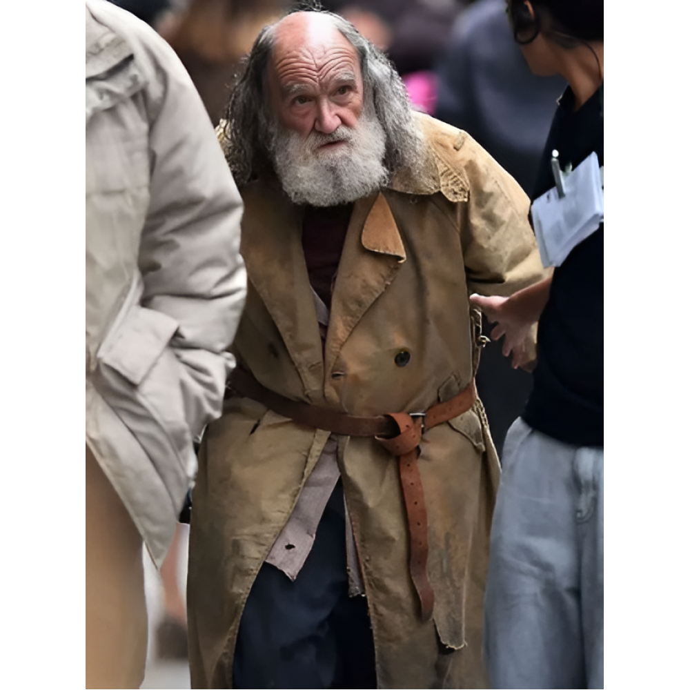 Clayface Eddie Marsan Brown Trench Coat | America Suits