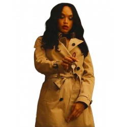 Clipped Cleopatra Coleman Beige Trench Coat Clipped Cleopatra Coleman Beige Trench Coat