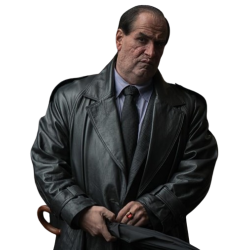 Colin Farrell The Penguin Oz Cobb Black Leather Trench Coat Colin Farrell The Penguin Oz Cobb Black Leather Trench Coat