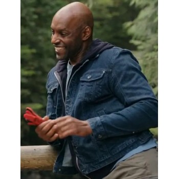 Stay Stylish like Colin Lawrence in Virgin River Season 5 with the Trendy Blue Denim Jacket