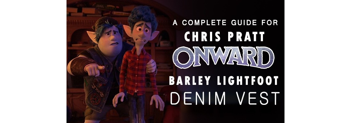 A complete Guide For Chris Pratt Onward Barley L:ight Foot Denim Vest A complete Guide For Chris Pratt Onward Barley L:ight Foot Denim Vest