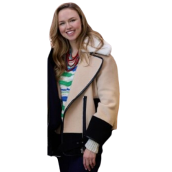 Confessions Of A Christmas Letter Lillian Doucet Roche Shearling Jacket