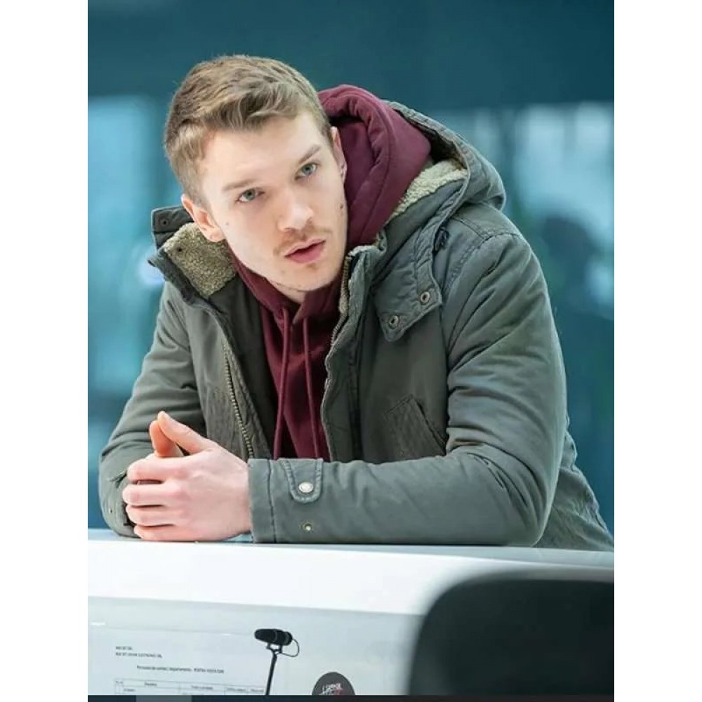 Connor Storrie April X Grey Hooded Jacket