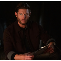 Countdown Jensen Ackles Maroon Jacket