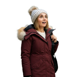 Cross Country Christmas Rachael Leigh Cook Parka Jacket 