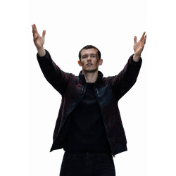 Cullum Turner The Capture Maroon Jacket