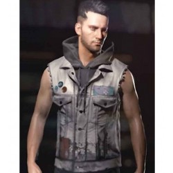 Cyberpunk 2077 V Male Leather Vest