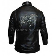 Daft Punk World Tour Black Leather Jacket