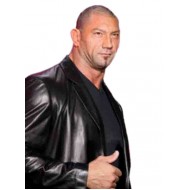 Dave Batista WWE Black Leather jacket