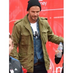 David Beckham Field Green Jacket