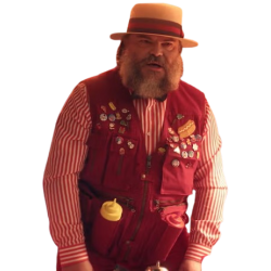 Dear Santa Jack Black Red Vest
