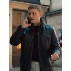 Dennis Mojen Sixty Minutes 2024 Black Leather Jacket