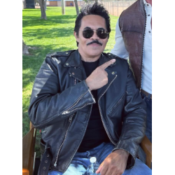 Desert Dawn Art Camacho Black Leather Jacket