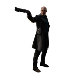 Diablo Marko Zaror Black Trench Coat