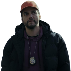 Dope Thief Wagner Moura Black Puffer Jacket