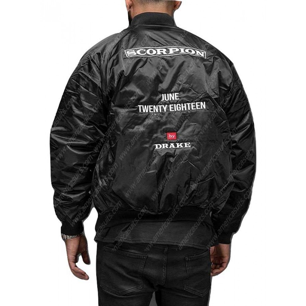 Drake Bomber Scorpion Jacket
