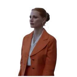 Dreams Jessica Chastain Orange Blazer