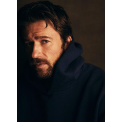 Drop 2025 Brandon Sklenar Blue Hoodie