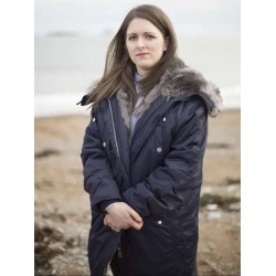 DS Alison McIntosh Shetland Blue Hooded Jacket