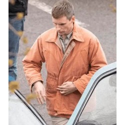 Eddie Redmayne The Good Nurse Orange Jacket