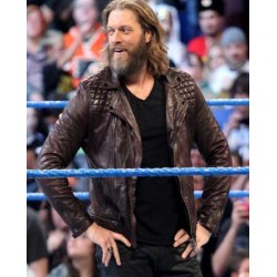 Edge Return Leather Jacket