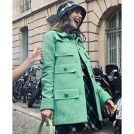 Emily in Paris Emily Cooper Green Coat
