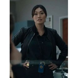 Emily Ryder FBI S02 Black Bomber Jacket
