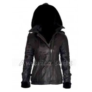 Emma Swan Black Leather Jacket For Women