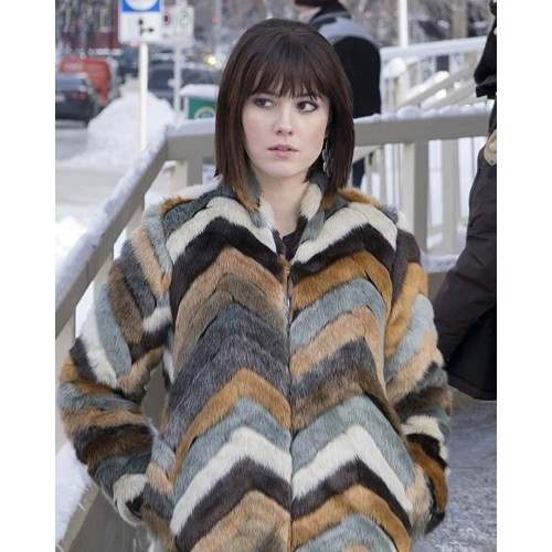 Fargo S03 Nikki Swango Fur Jacket America Suits