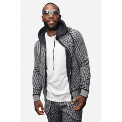Floyd Mayweather Dior Grey Monogram Tracksuit