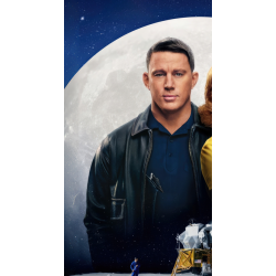 Fly Me to the Moon 2024 Cole Davis Leather Jacket