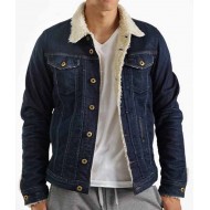 Friday The 13th Denim Jacket With Fur