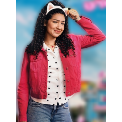 Gabbys Dollhouse The Movie Pink Trucker Jacket