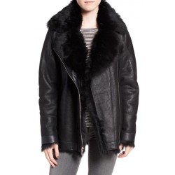 Genuine Toscana Shearling Bomber Jacket