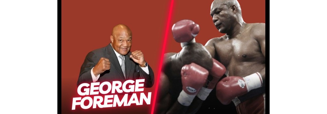 What is George Foreman's entire wealth?