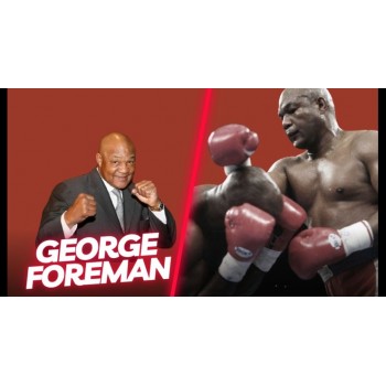 What is George Foreman's entire wealth?